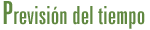 Previsi�n del tiempo
